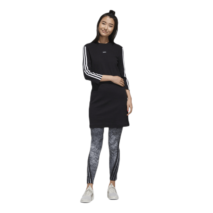 Wmn Dress White/Black