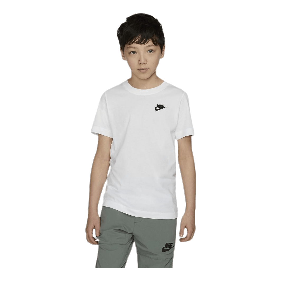 Sportswear Big Kids' T-Shirt WHITE/BLACK