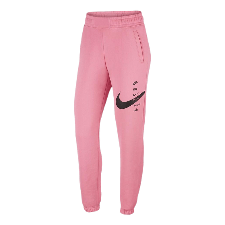 Nsw Swsh Pant Flc Bb Pink/Black