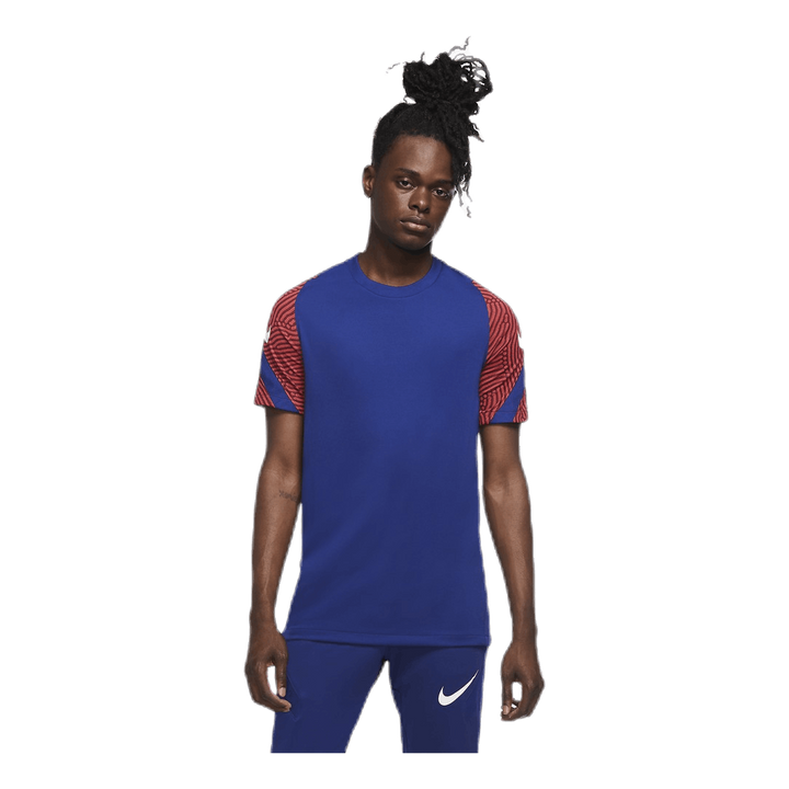 Dri-FIT Strike SS Blue/White