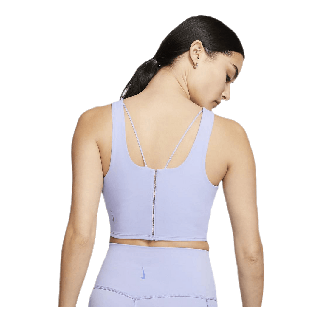 Yoga Luxe Crop Tank Purple