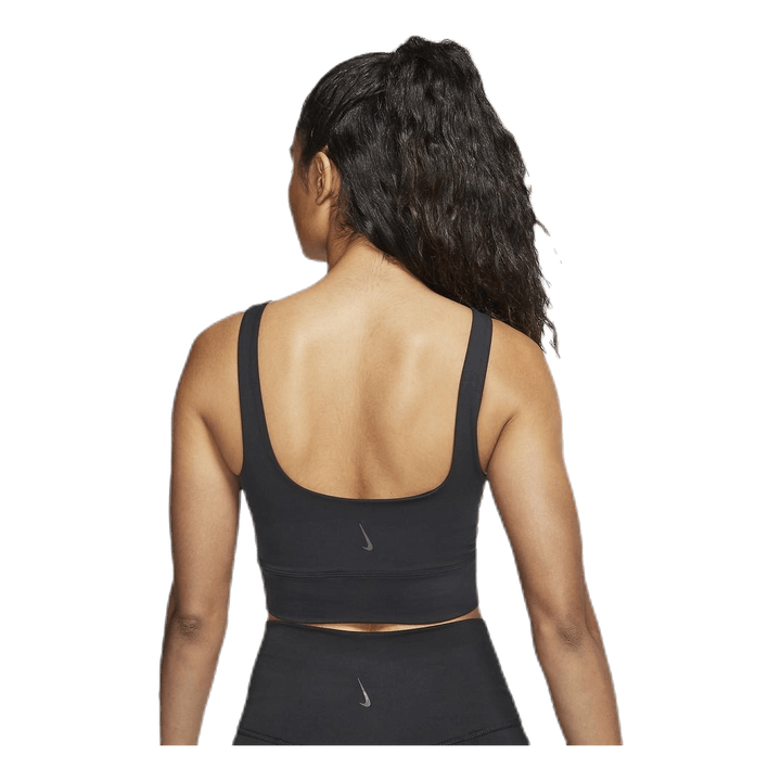 Nike Yoga Luxe Crop Top Black/Grey