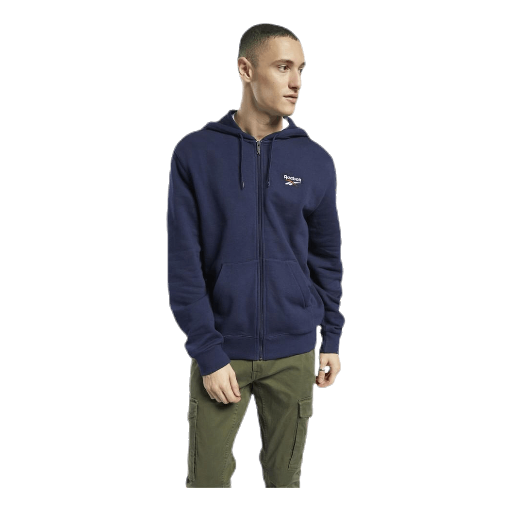 Reebok classic discount hoodie mens blue