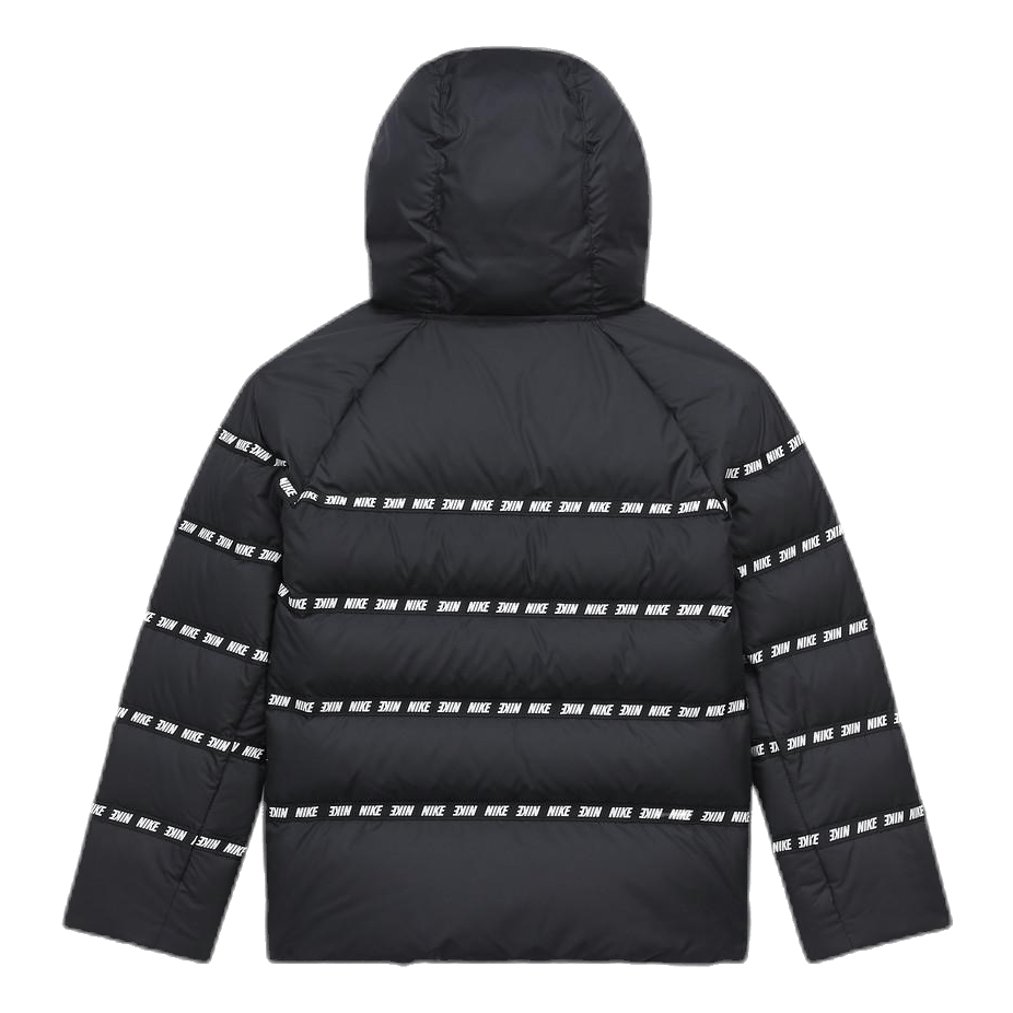 Junior Down Jacket White/Black