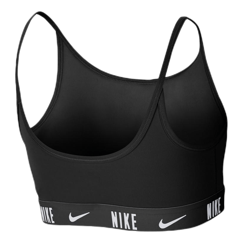 Trophy Big Kids' (Girls') Sports Bra BLACK/BLACK/WHITE