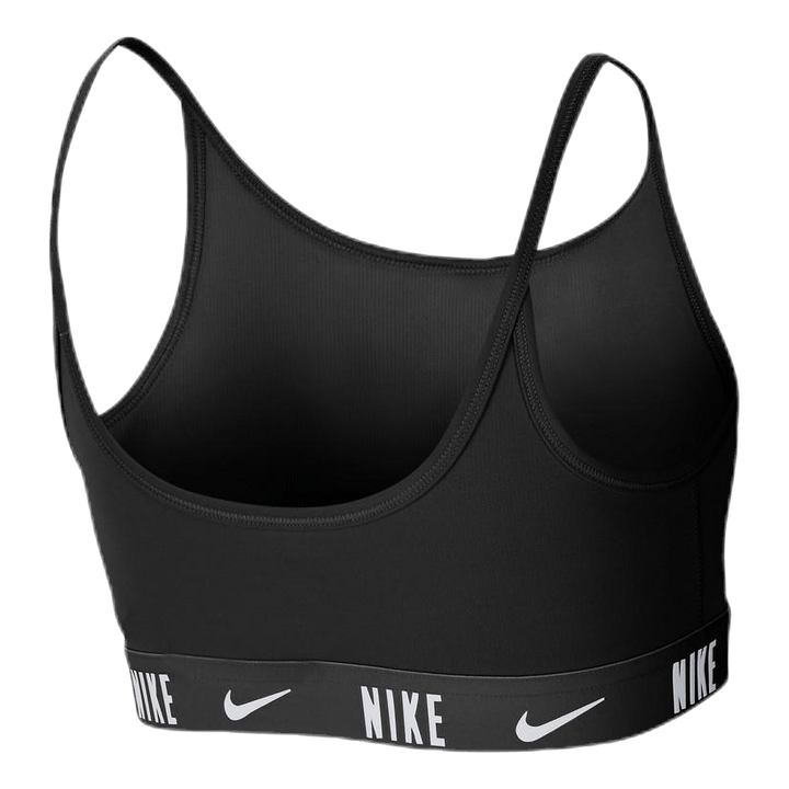 Trophy Big Kids' (Girls') Sports Bra BLACK/BLACK/WHITE