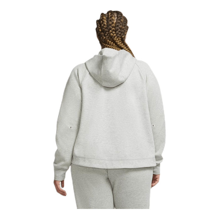 Nsw tch flc wr hoody fz plus Grey