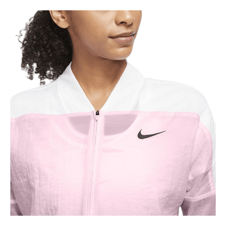 Icon Clash jacket Pink/White