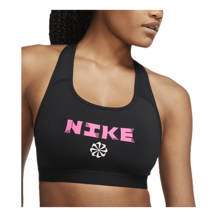 Swoosh Icon Clach Band Bra Pink/Black