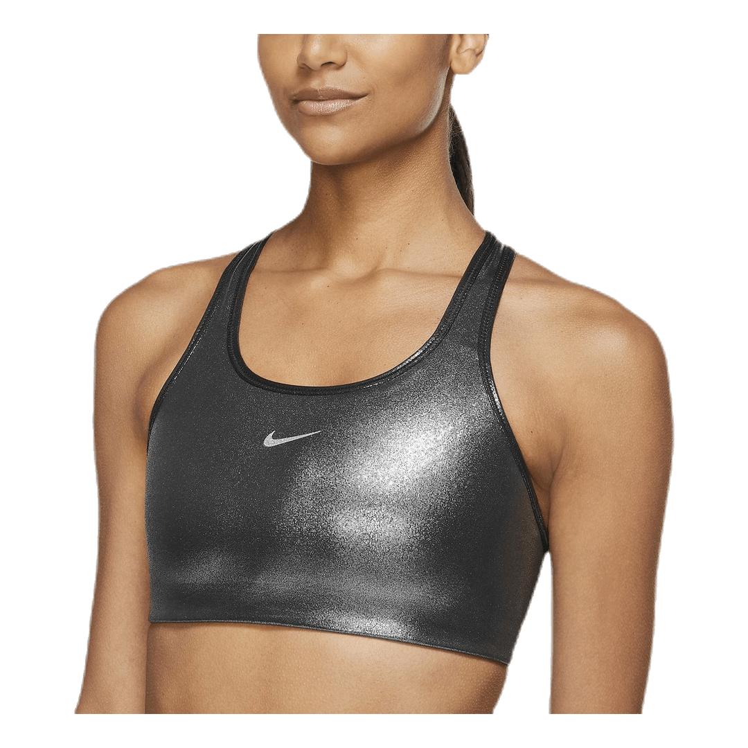 Swoosh Icon Clash Bra Black/Silver