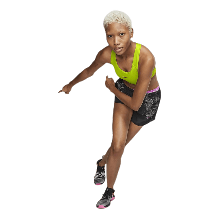 Medium Pad Bra Black/Yellow