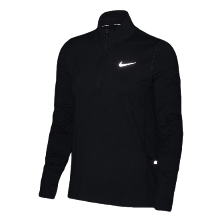 Element Women's 1/2-Zip Running Top BLACK/REFLECTIVE SILV