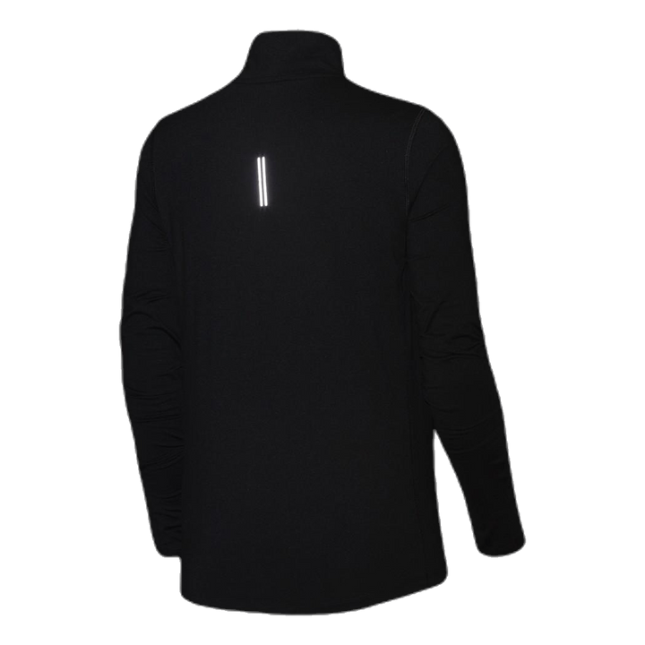 Element Women's 1/2-Zip Running Top BLACK/REFLECTIVE SILV