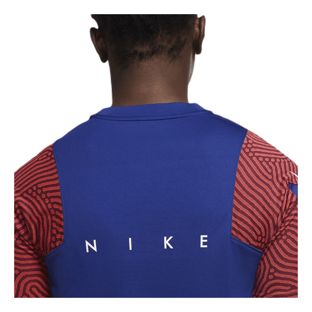 Dri-FIT Strike SS Blue/White