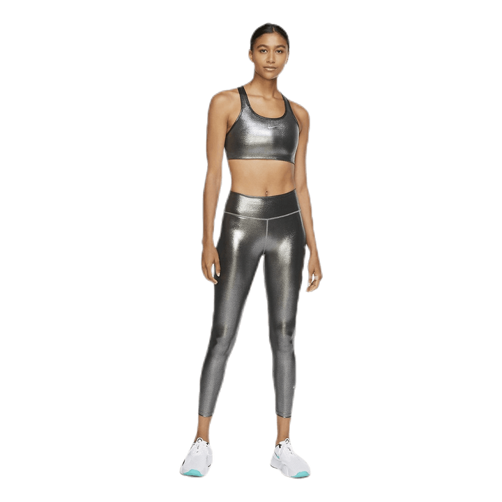 Swoosh Icon Clash Bra Black/Silver