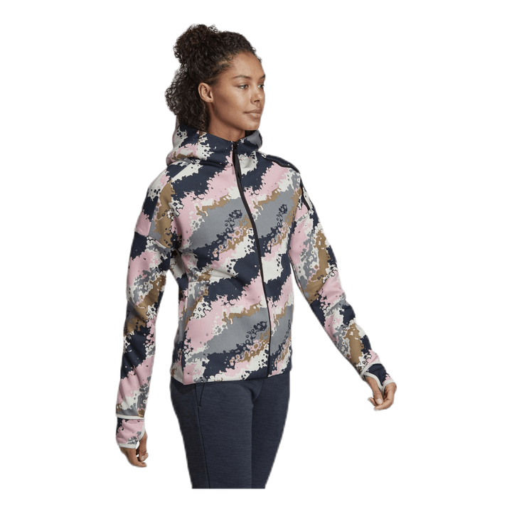 ZNE All Over Print Hood Patterned