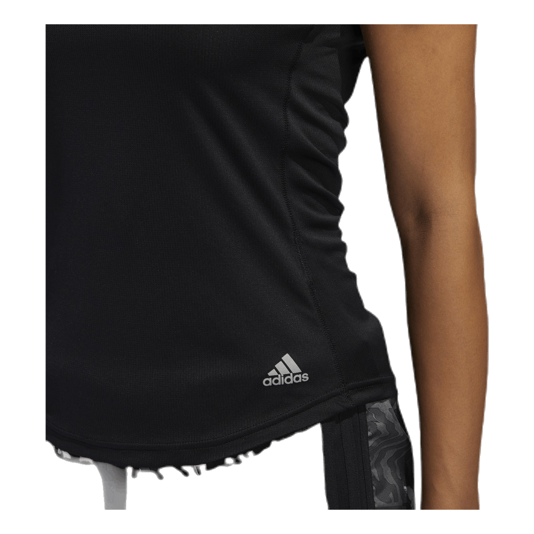 Adidas Run It Short Sleeve Tee Women Black