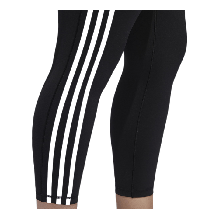 Believe This 2.0 3 Stripe 7/8 Tight Plus Size Black / White