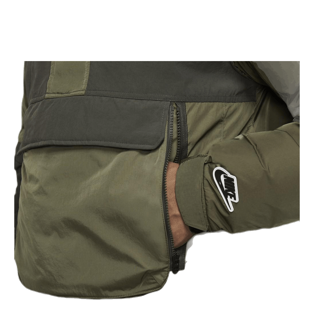 Nsw Synfill Mrbl Anorak Rpl Green