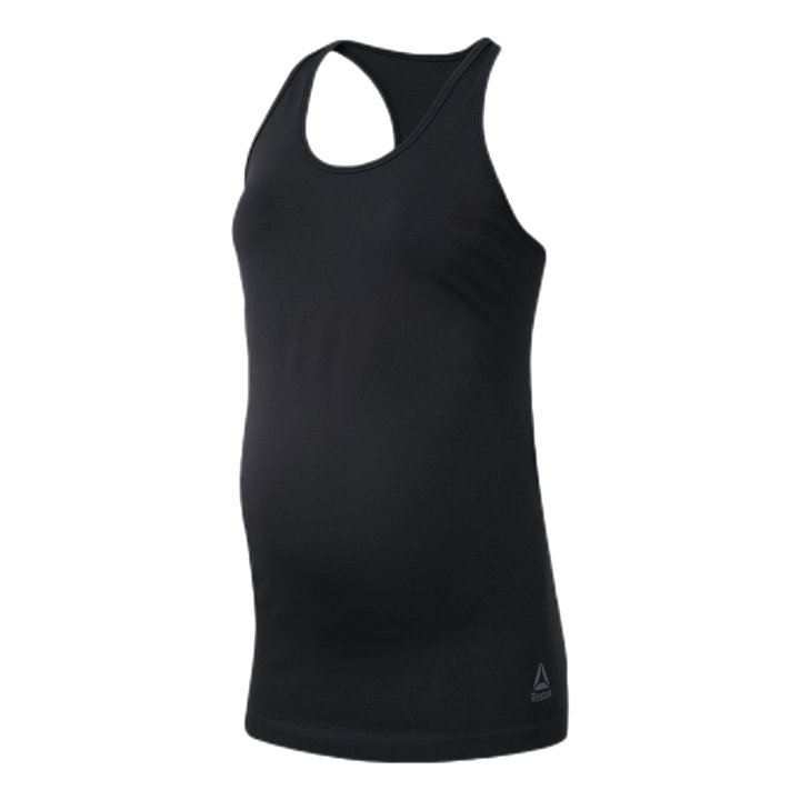 Seamless Maternity Tank Black