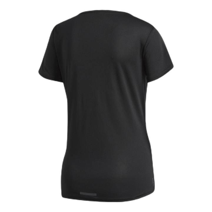 Run 3S Tee W White/Black