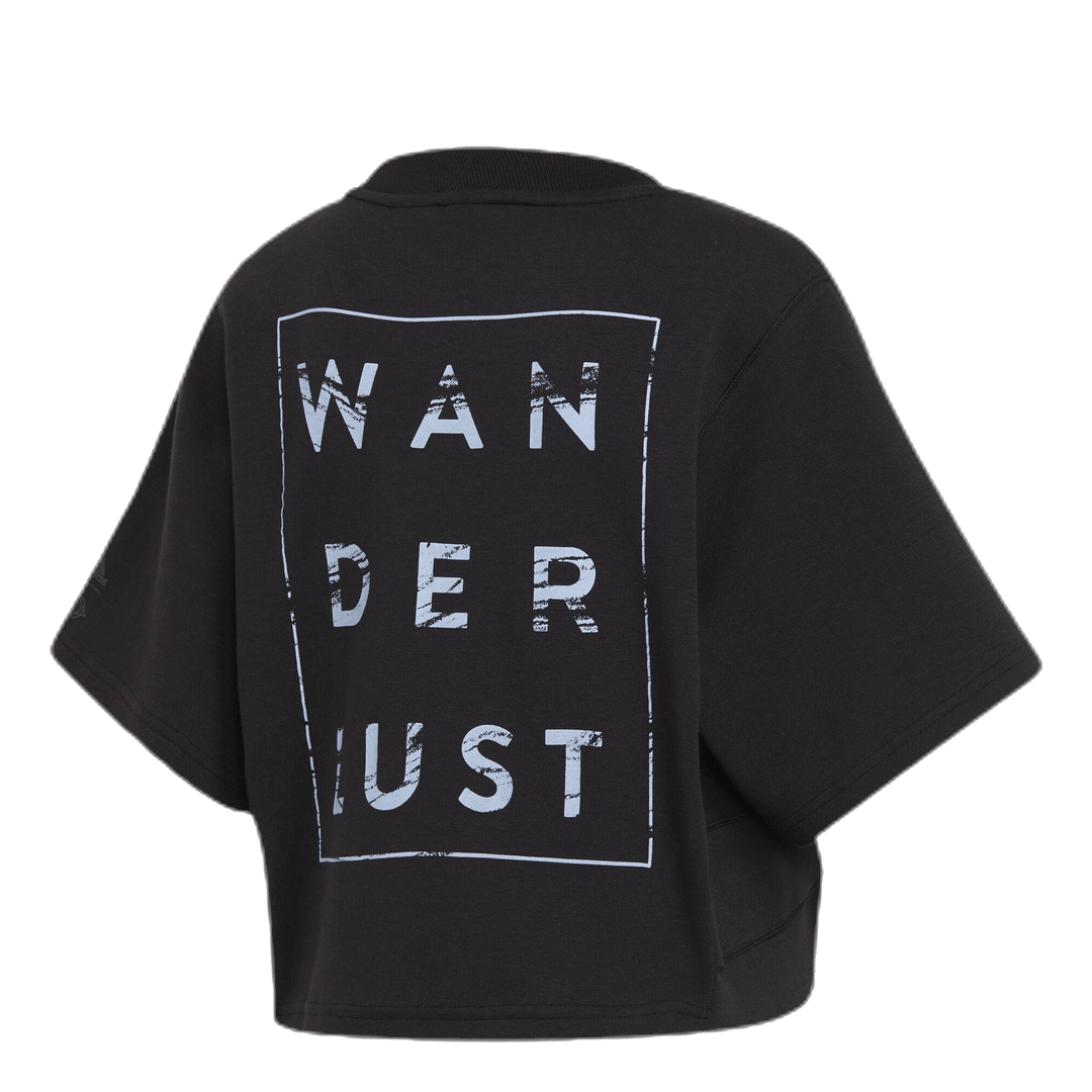 Loose Tee Wanderlust Black