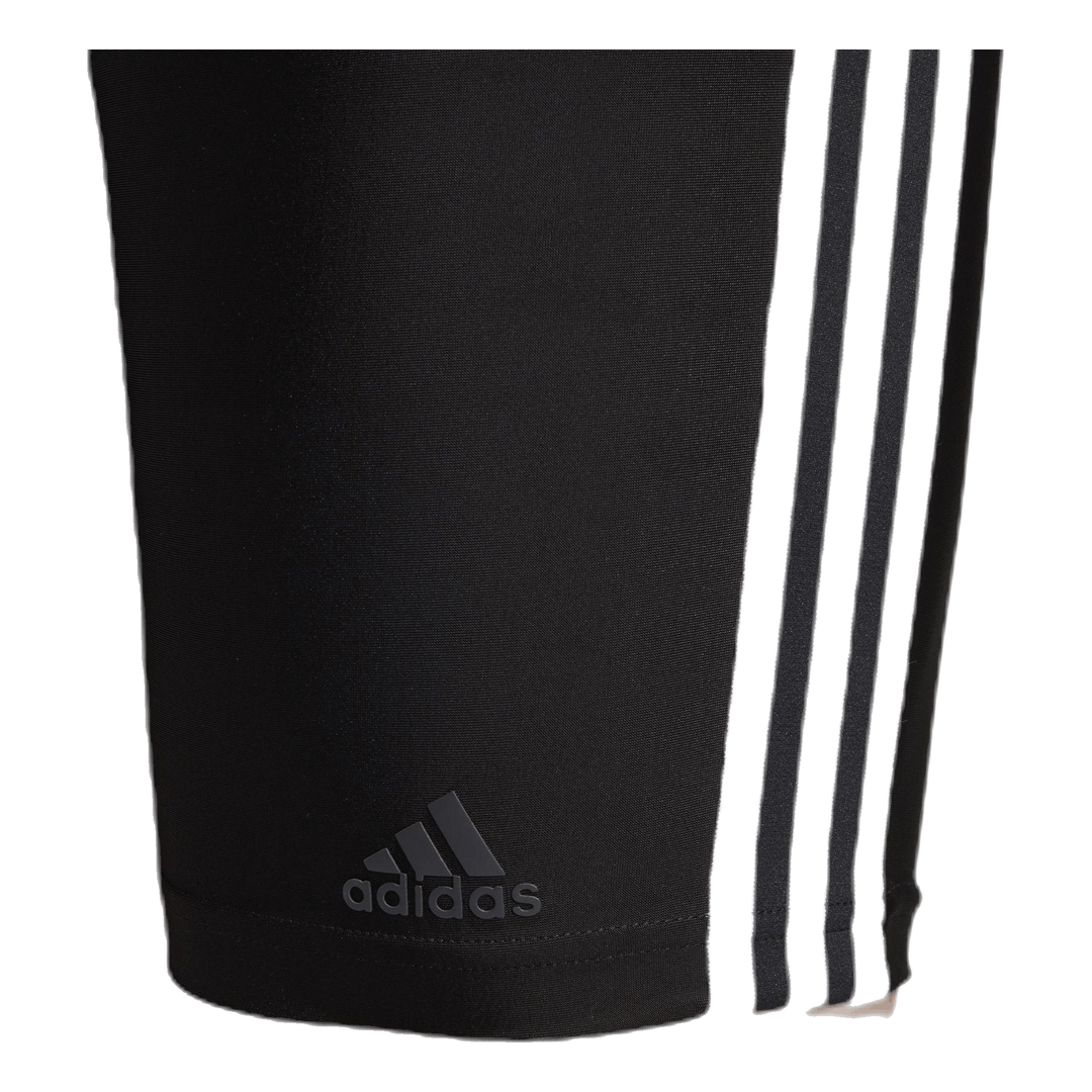 Fitness 3 Stripes Swim Jammer Black / White