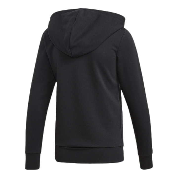 Essentials 3S Full Zip Hoodie Black / White
