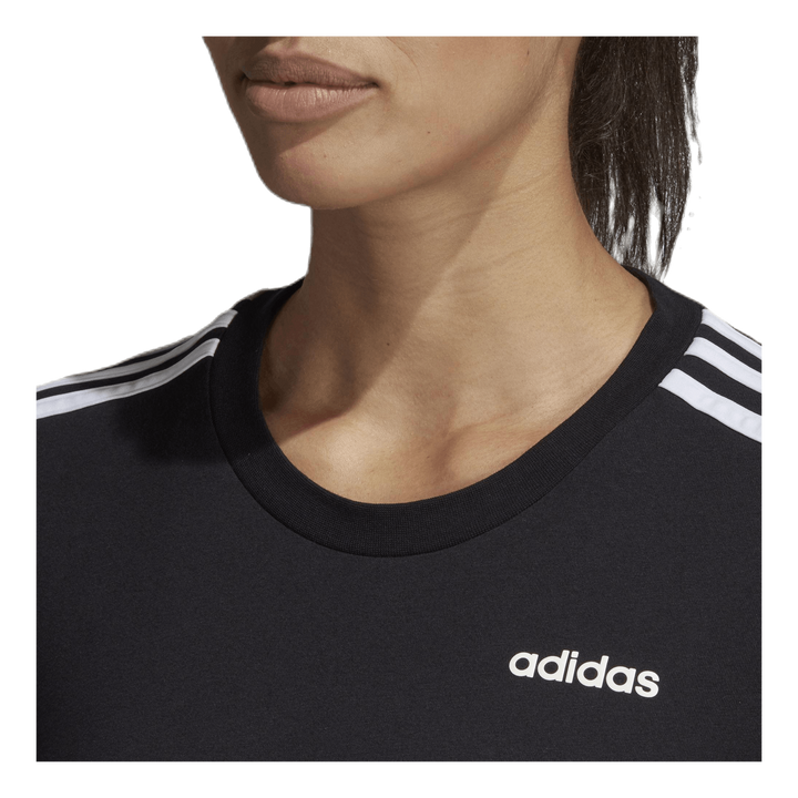 Essentials 3S Slim Tee Black / White