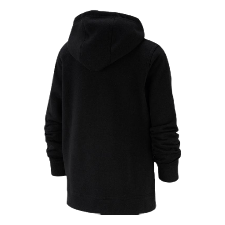 Sportswear Club Big Kids' Full-Zip Hoodie BLACK/BLACK/WHITE