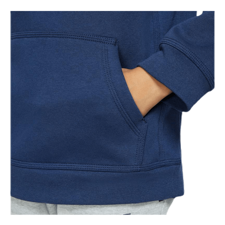 Sportswear Club Big Kids' Pullover Hoodie MIDNIGHT NAVY/WHITE