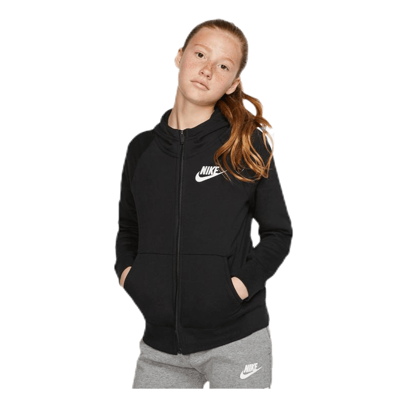 junior black nike hoodie