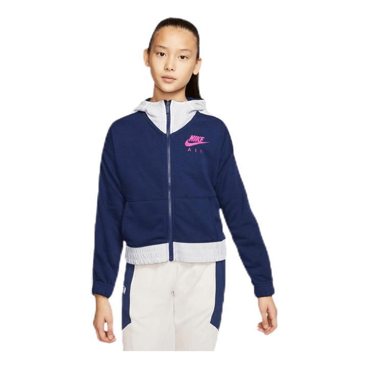 Air Front Zip Junior Blue/Pink