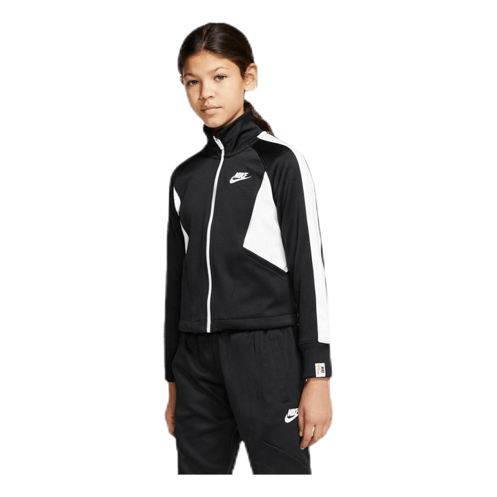Heritage Front Zip Junior White/Black