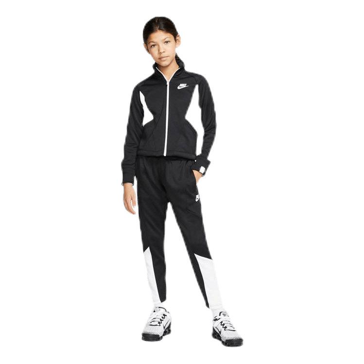 Heritage Front Zip Junior White/Black
