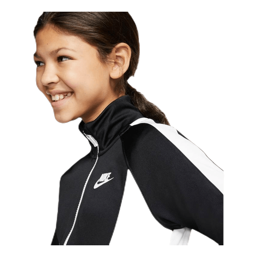 Heritage Front Zip Junior White/Black