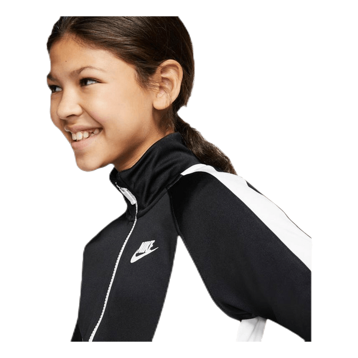 Heritage Front Zip Junior White/Black