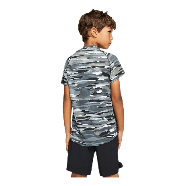 Junior Pro Fitted Camo Black