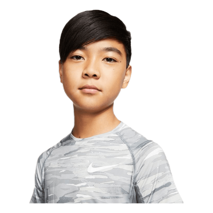 Junior Pro Fitted Camo Grey
