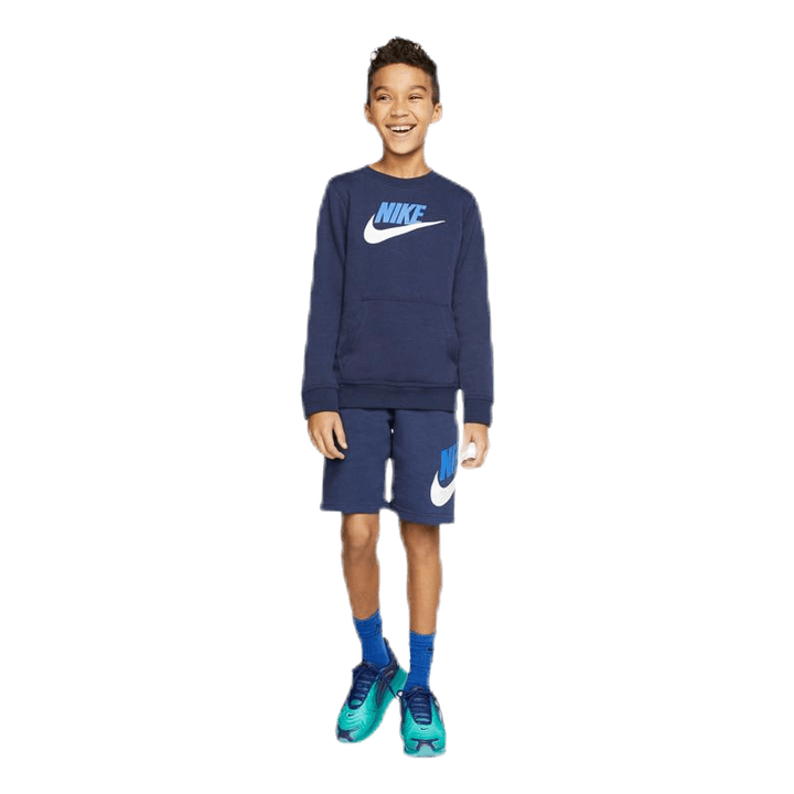Club Fleece Shorts Junior Blue/White