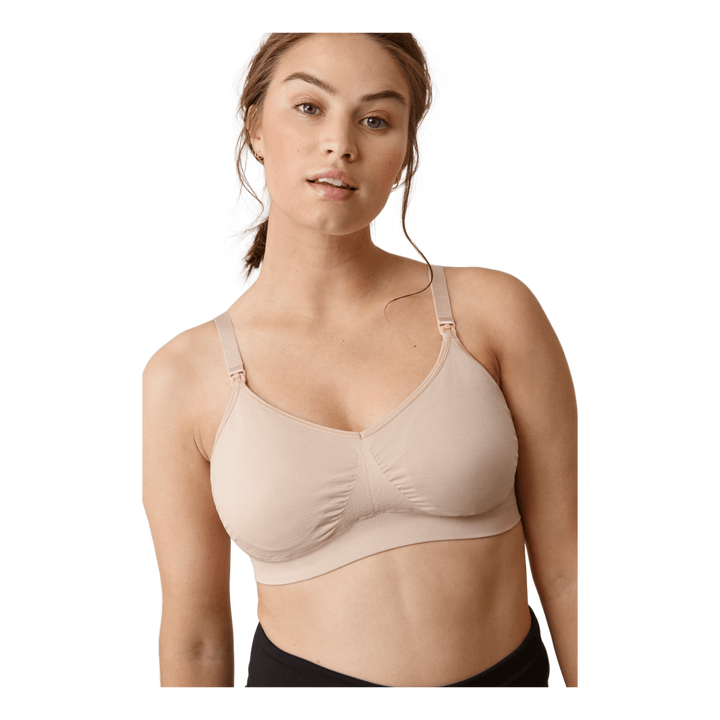 Fast Food T-shirt bra Beige