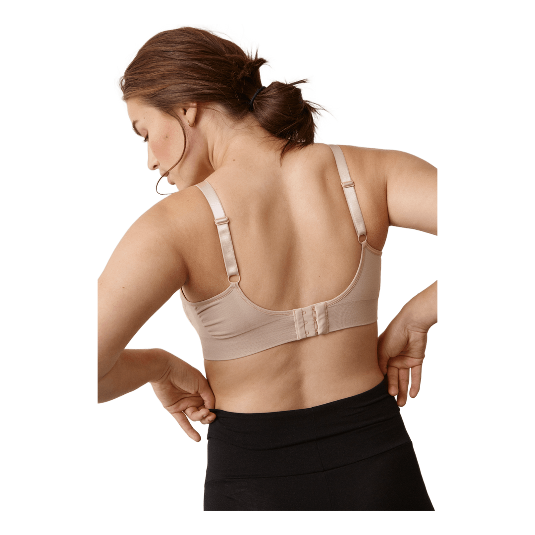 Fast Food T-shirt bra Beige