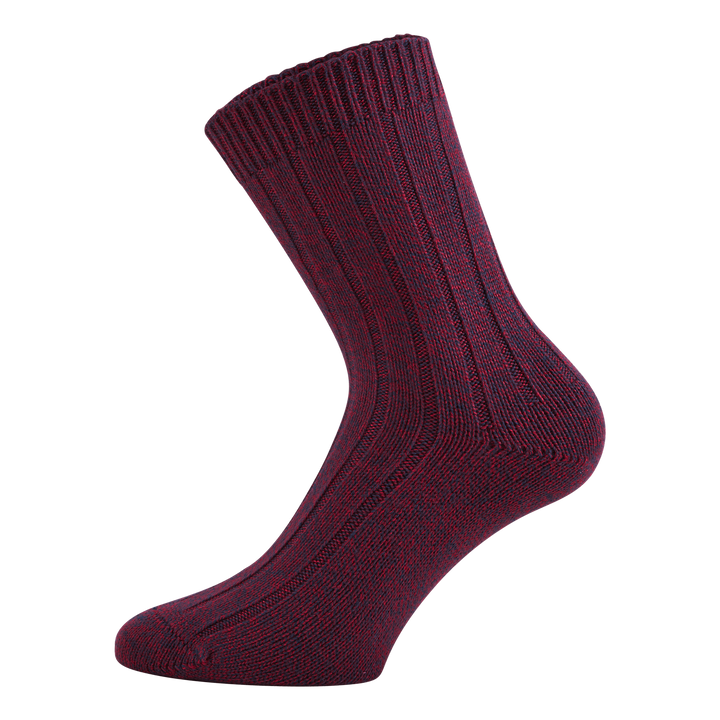Womens Bamboo Blended Walking Socks - Suzy Red