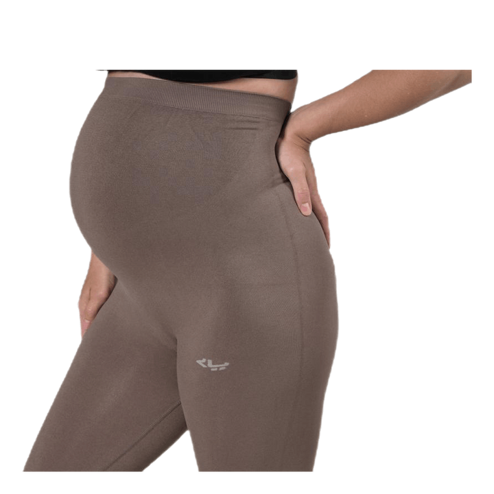 Maternity Seamless Tights Beige/Grey