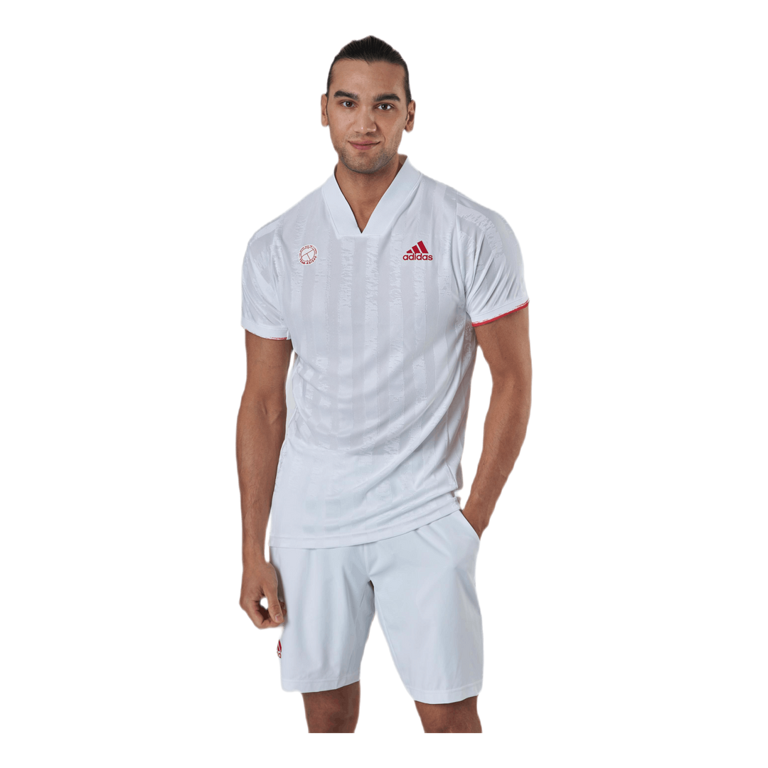 Freelift Tee Engineered White/Red