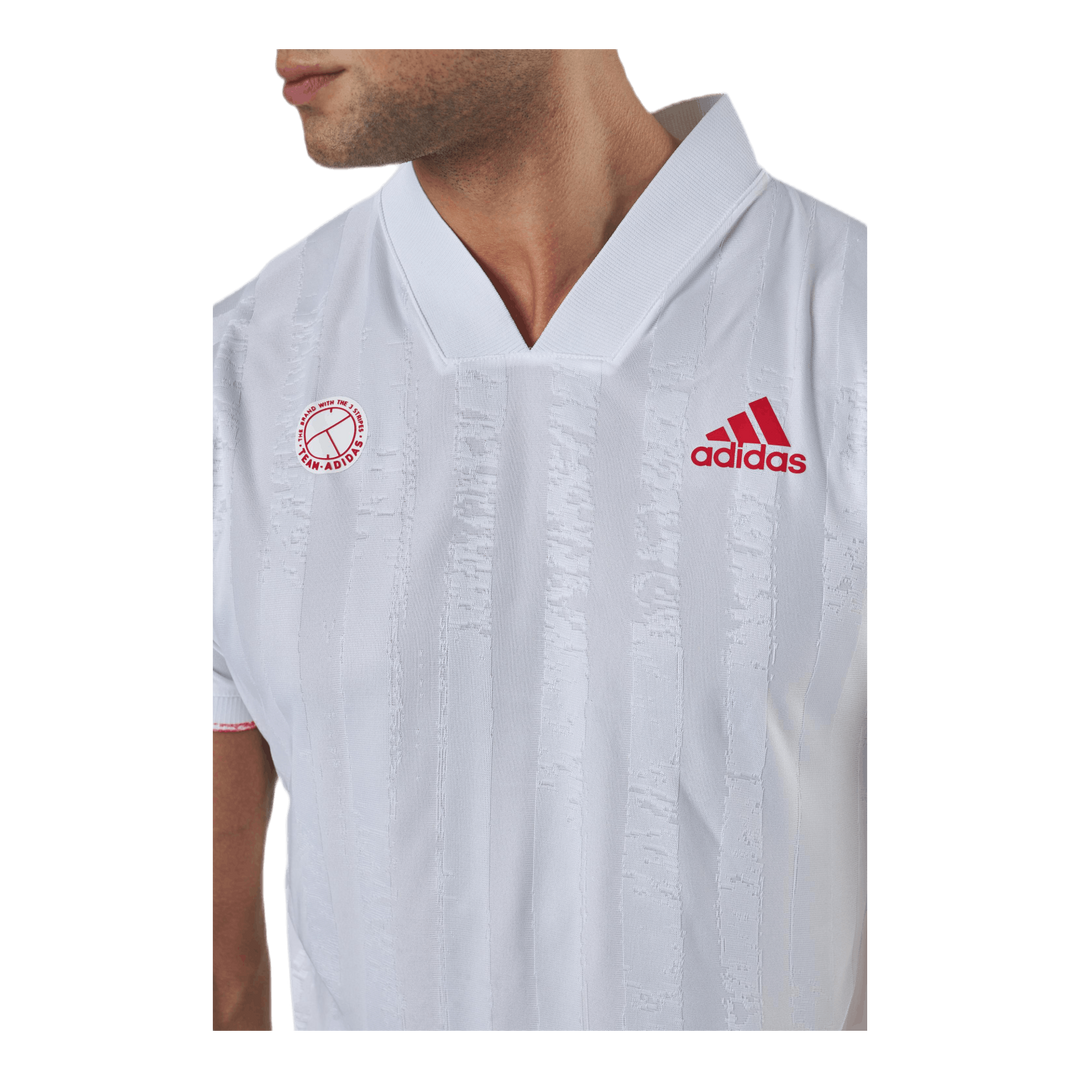 Freelift Tee Engineered White/Red