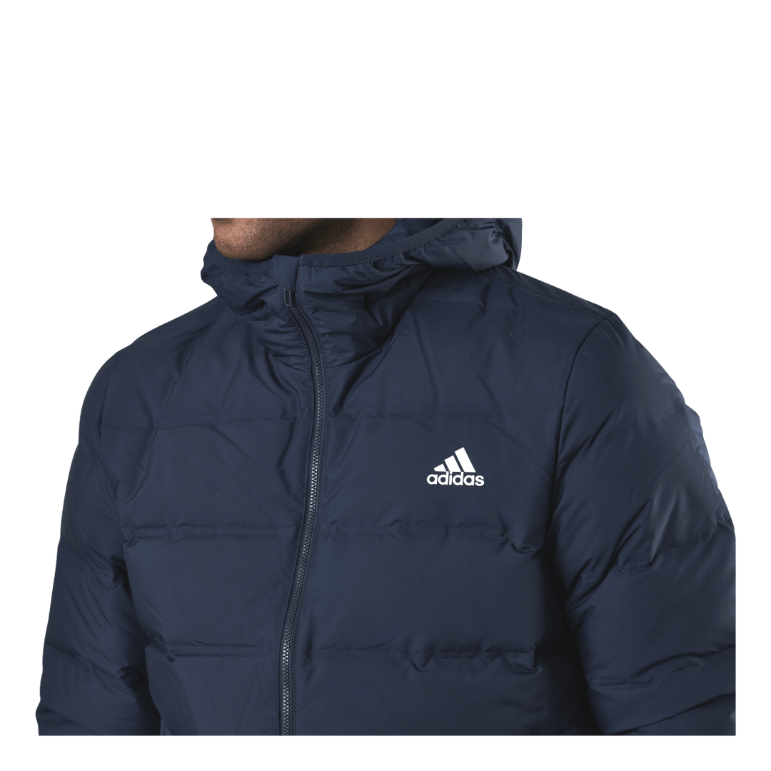 Helionic Down Hooded Jacket Legend Ink