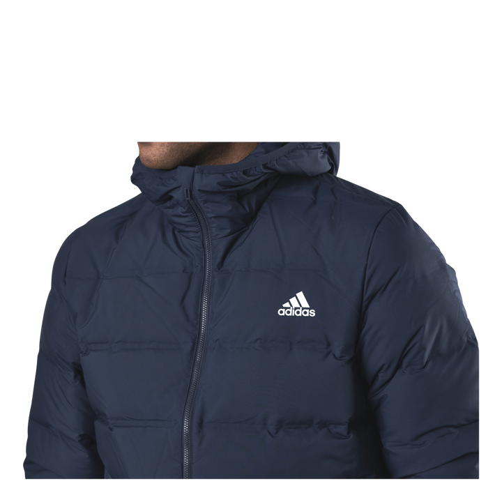 Helionic Down Hooded Jacket Legend Ink