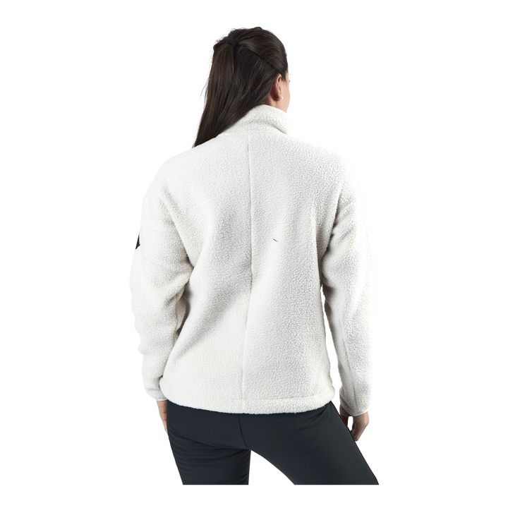 Snowshelter Teddy Half Zip White