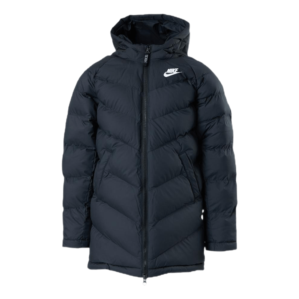 Nike Jr Long Coach Jacket Black –